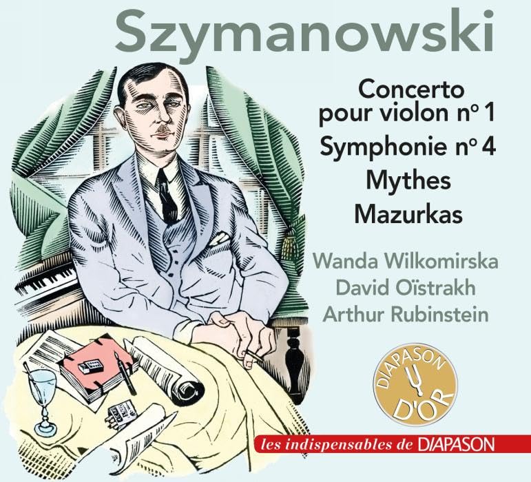 Concerto pour Violon N 1/Symphonie N 4/Mythes/Mazurkas 3701025831552