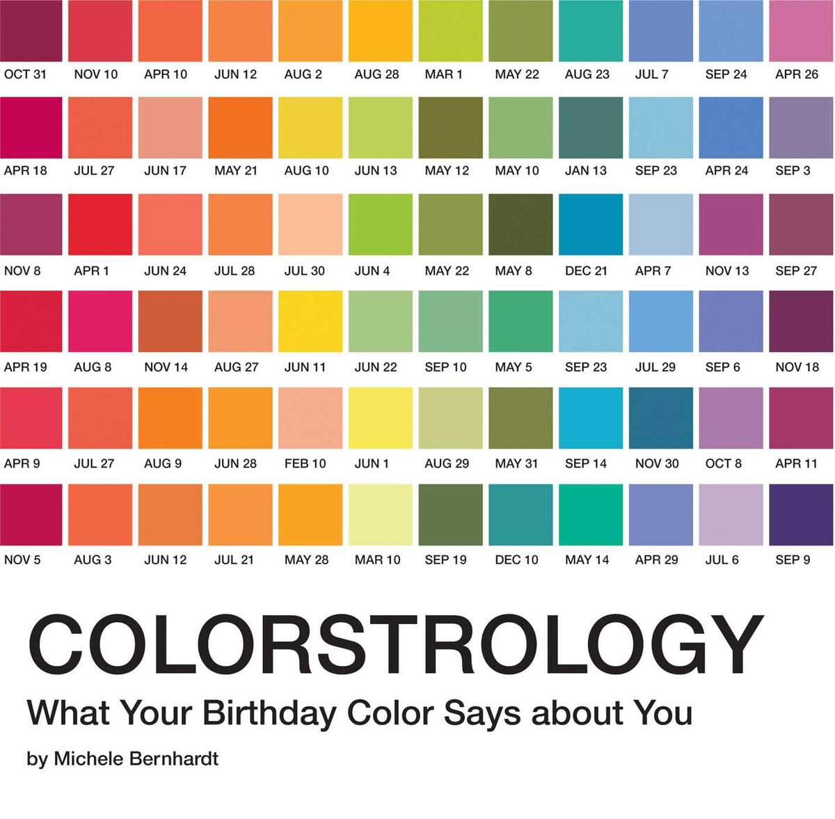 Colorstrology: What Your Birthday Color Says about You 9781594746918