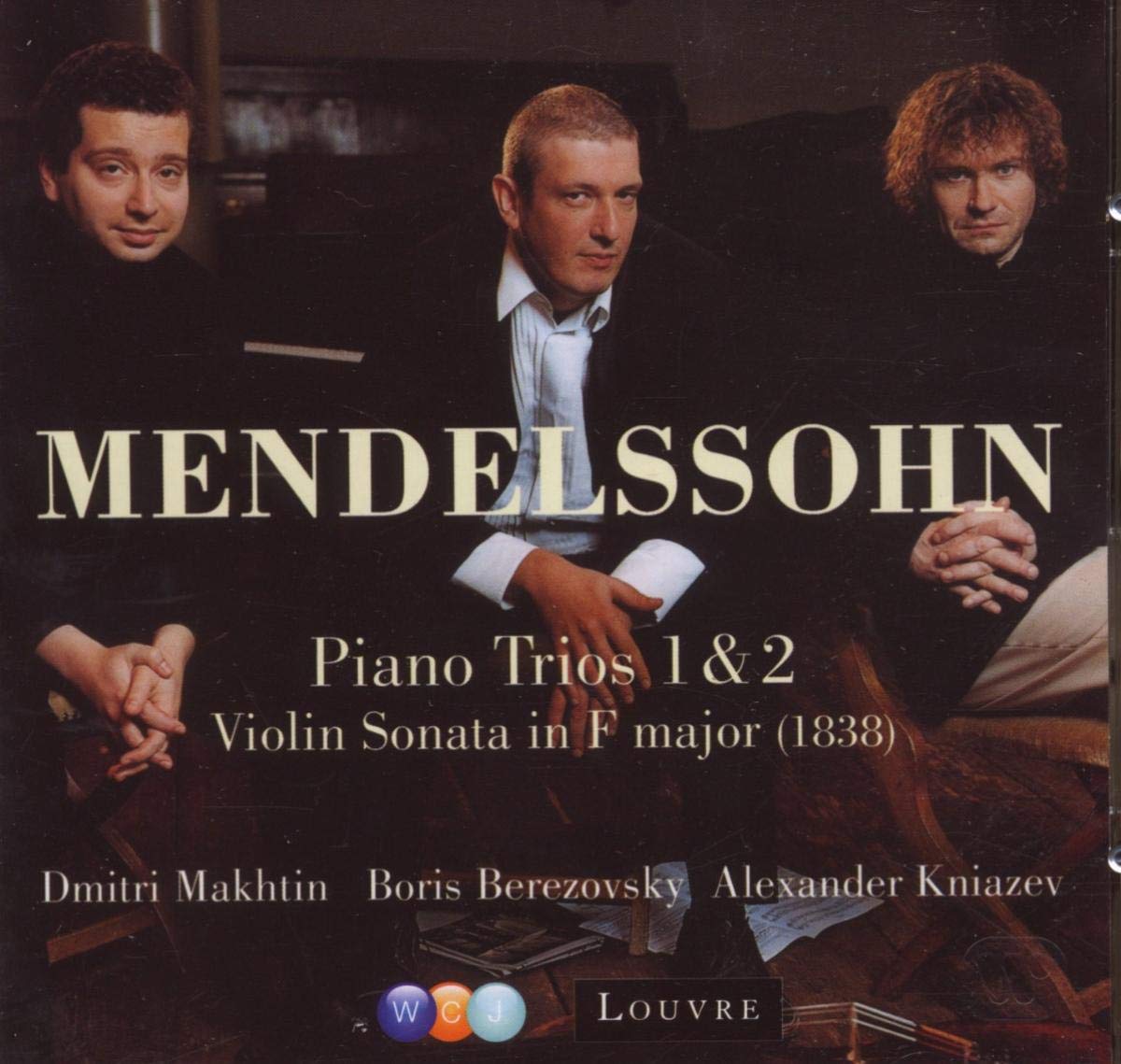 Mendelssohn : Trios pour piano n° 1, op. 49 et n° 2, Op. 66 - Sonate pour violon en fa majeur 0825646978663