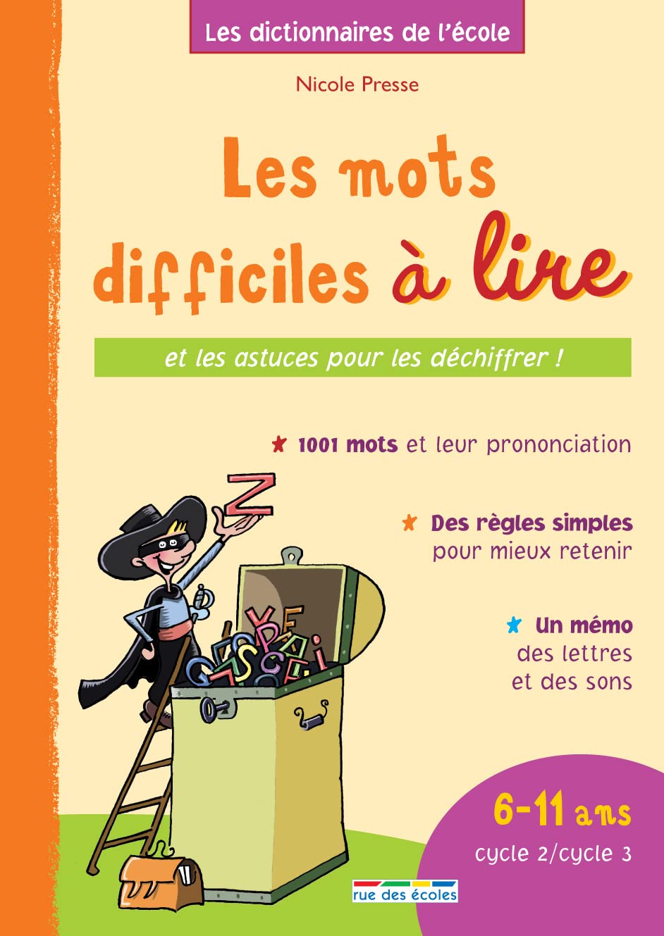Les mots difficiles à lire 9782844315304