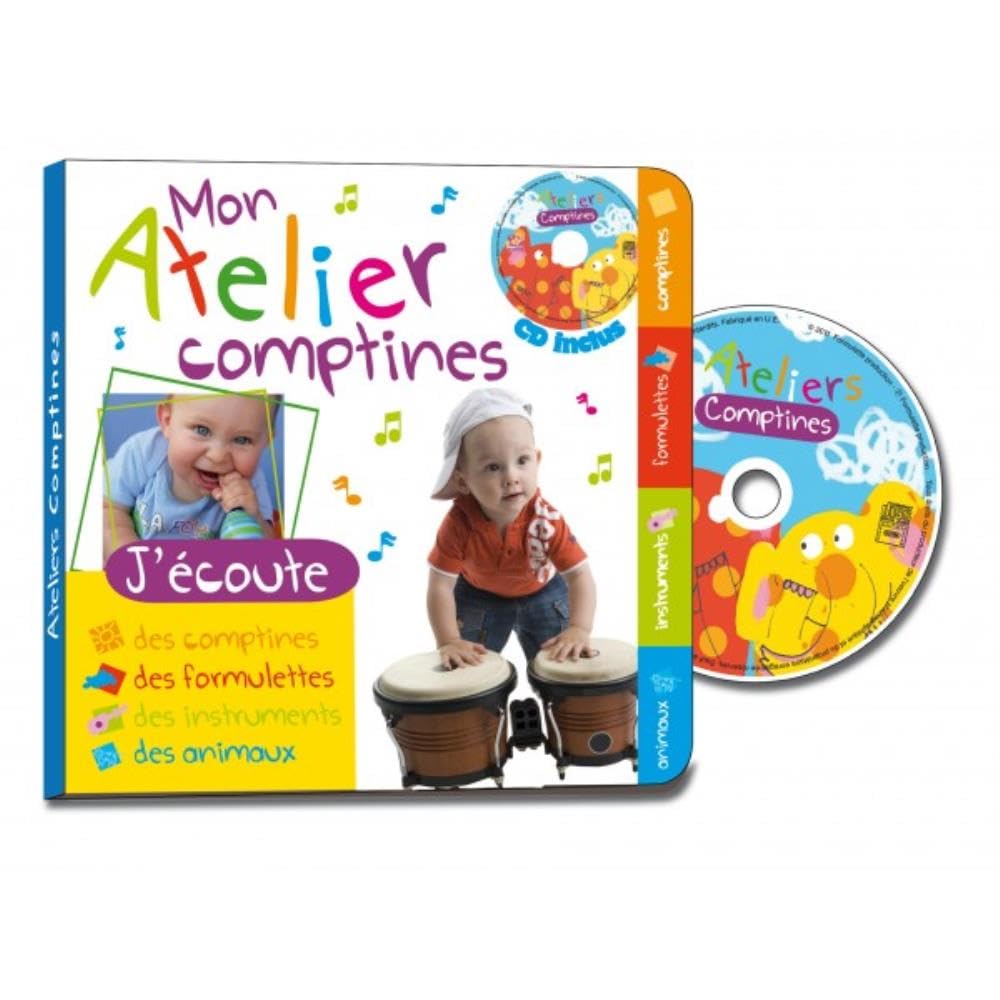 Mon atelier comptines (1CD audio) 9782362560415