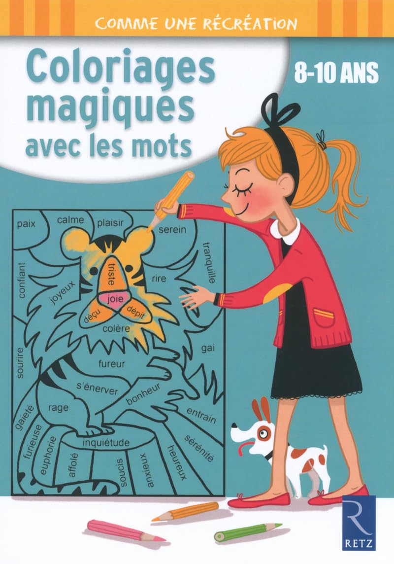 Coloriages magiques avec les mots 9782725632759