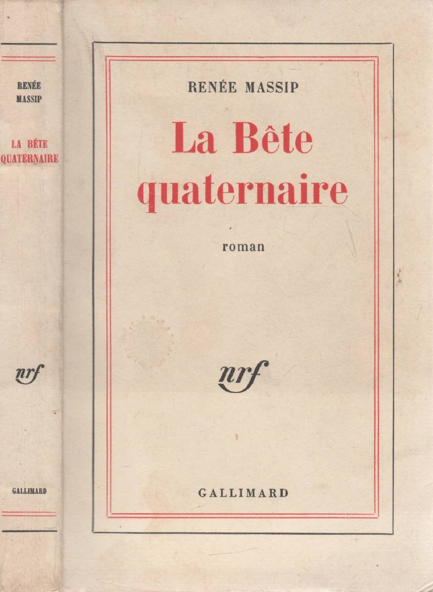 La Bête quaternaire 9782070242641