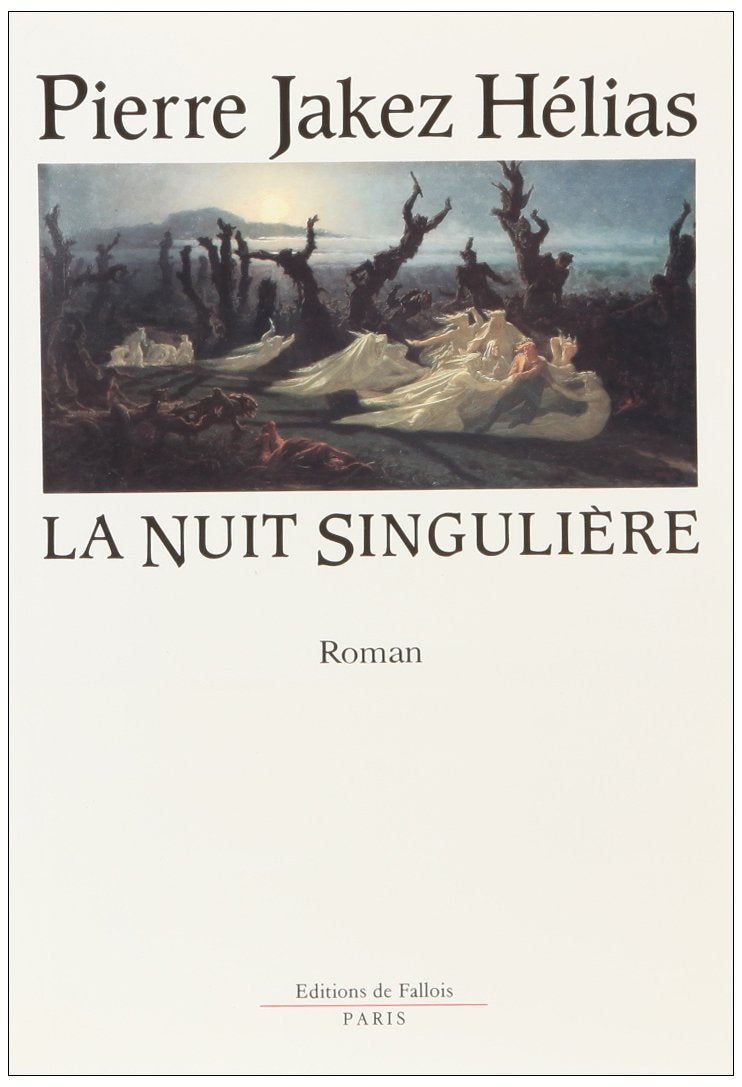 La nuit singulière 9782877061063