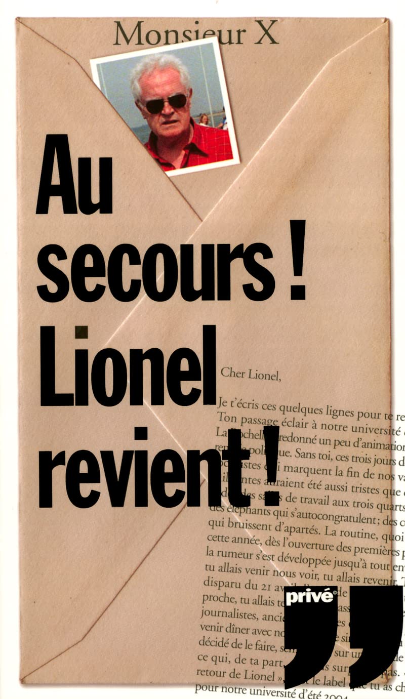 AU SECOURS LIONEL REVIENT 9782350760001