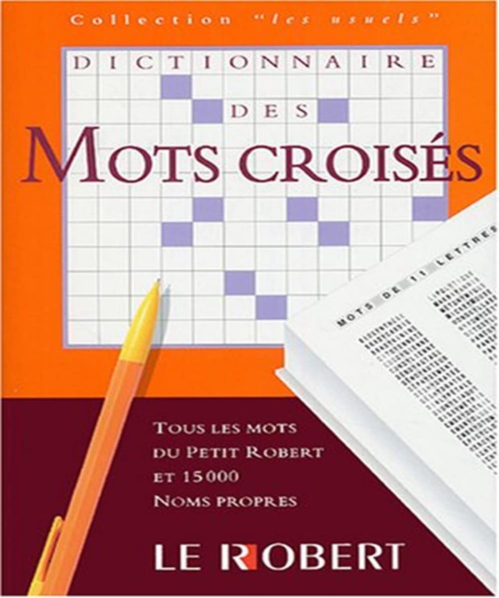 Dictionnaire des mots croisés 9782849020760