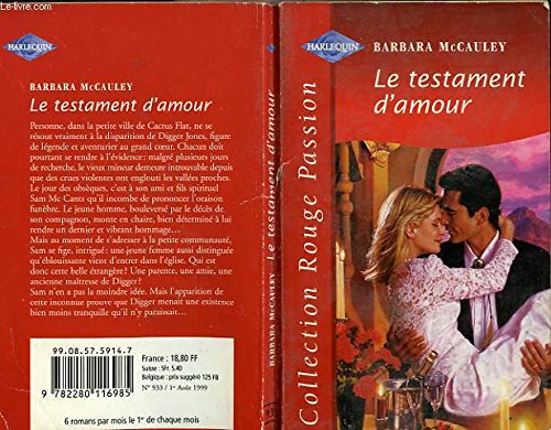 LE TESTAMENT D'AMOUR 9782280116985