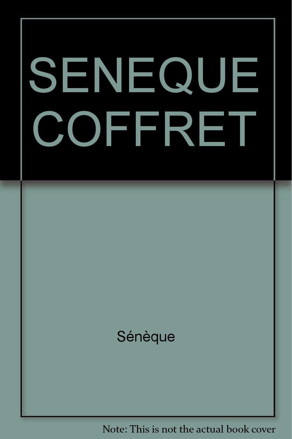 Seneque Coffret 9782869590861