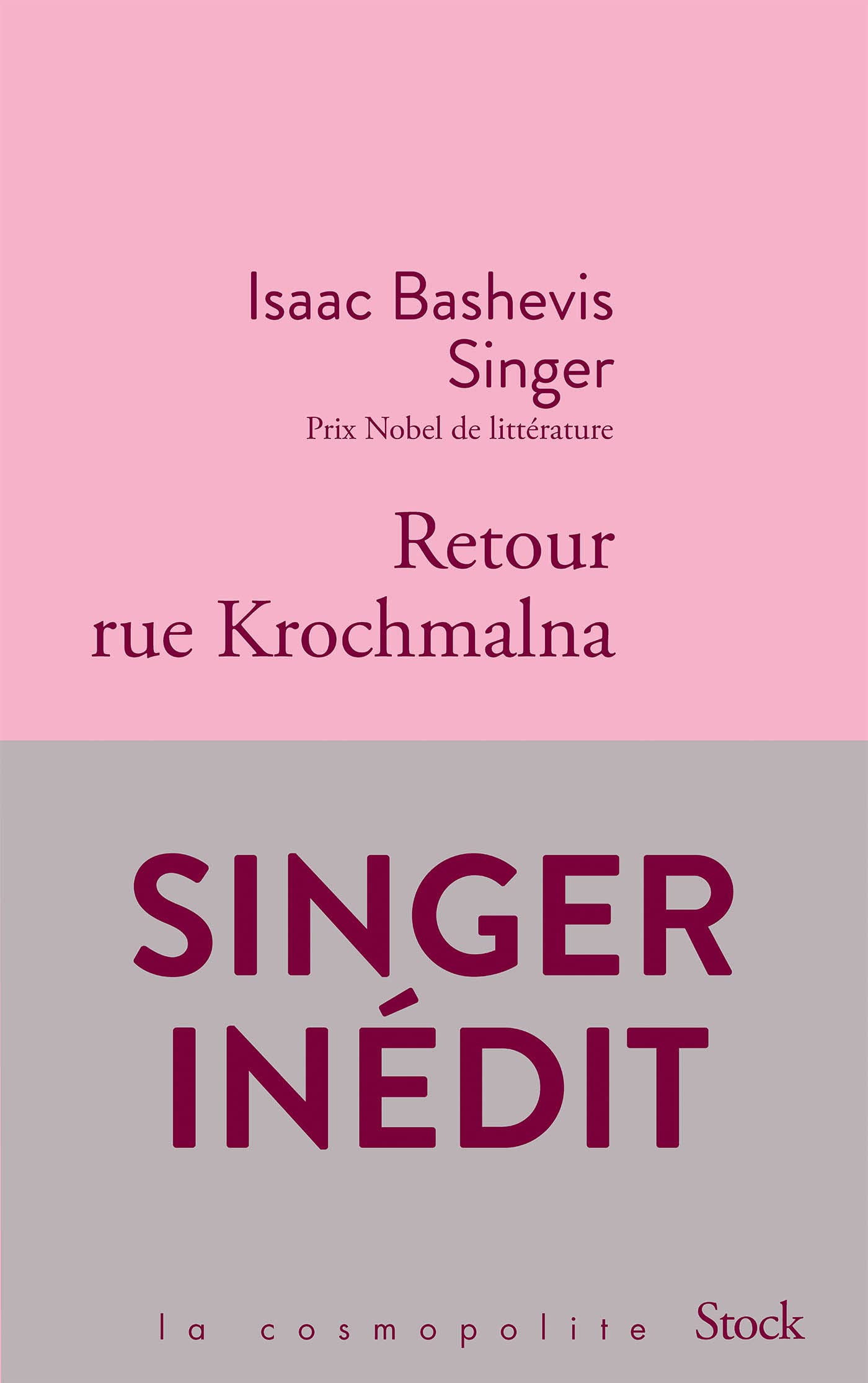 Retour rue Krochmalna 9782234092587