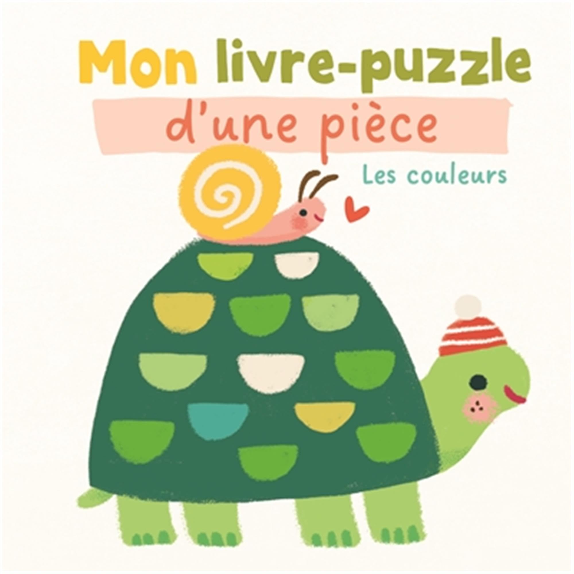 Les couleurs - Mon livre-puzzle d'une pièce 9789464225891
