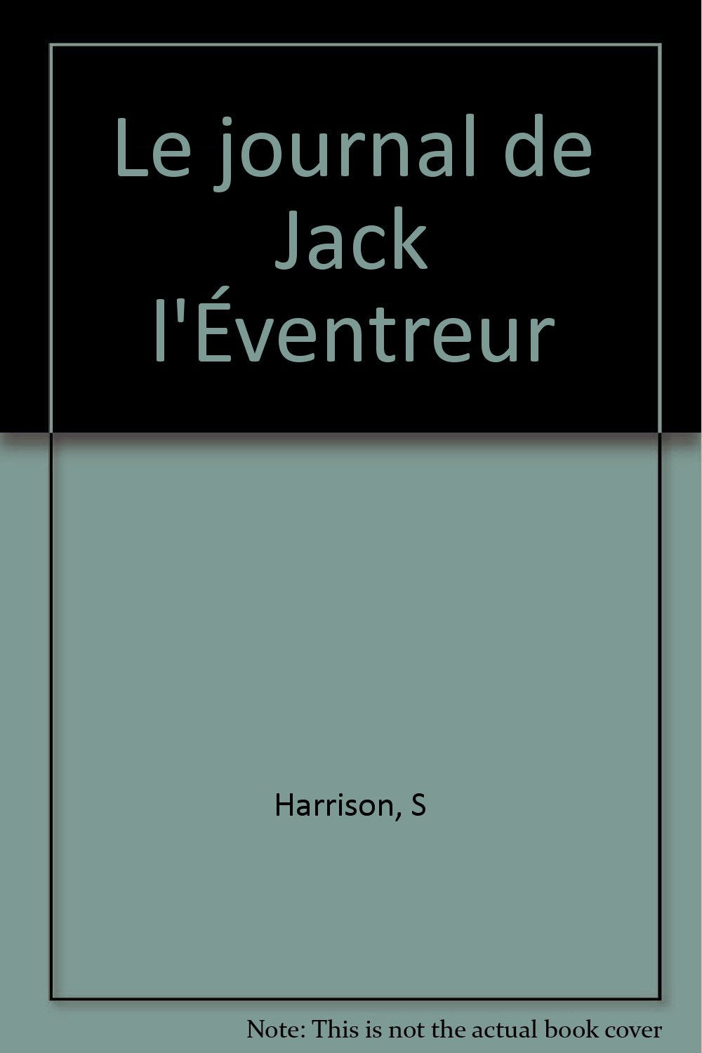 Le Journal de Jack l'Eventreur 9782253137641