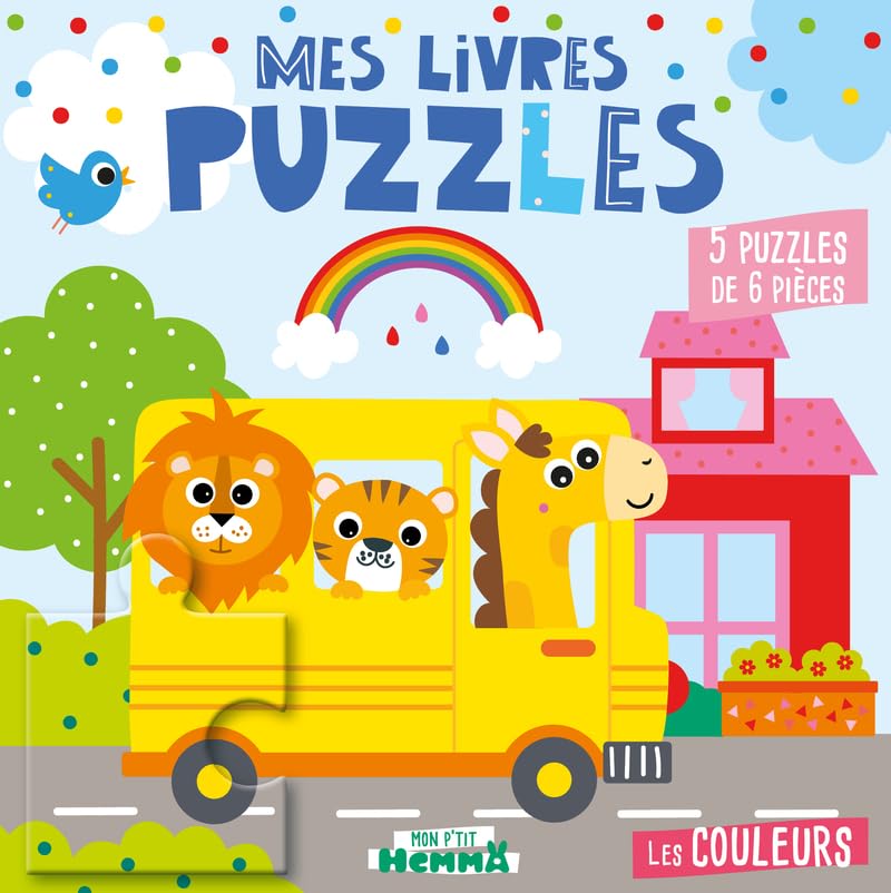 Mon P'tit Hemma - Mes livres puzzles - Les couleurs - Dès 3 ans 9782508053221