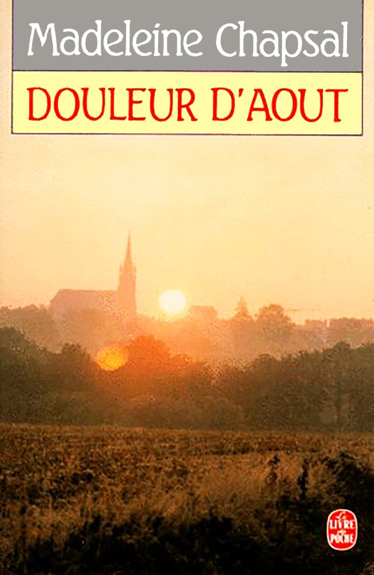 Douleur d'août 9782253053576
