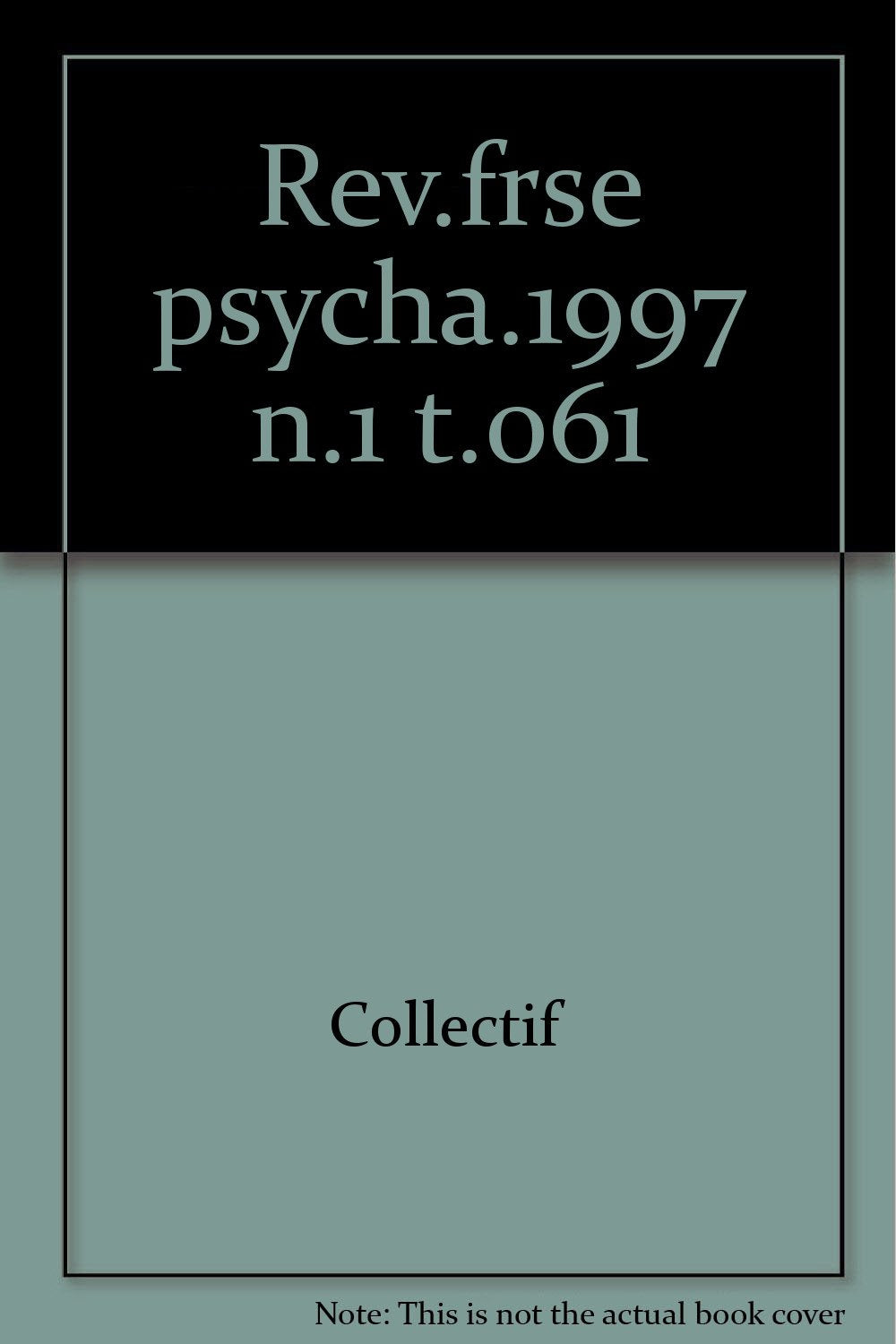 Revue française de psychanalyse, tome 41, n°1, janvier - mars 1997 : Jalousies 9782130484981