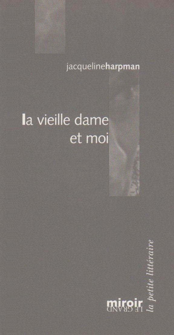 La vieille dame et moi 9782930351056