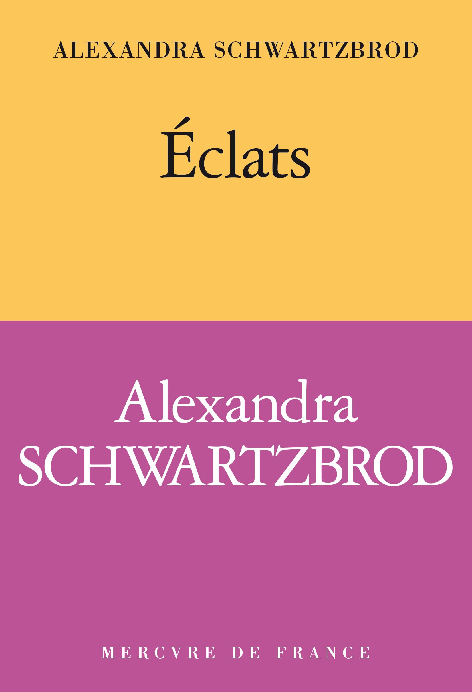 Éclats 9782715263932