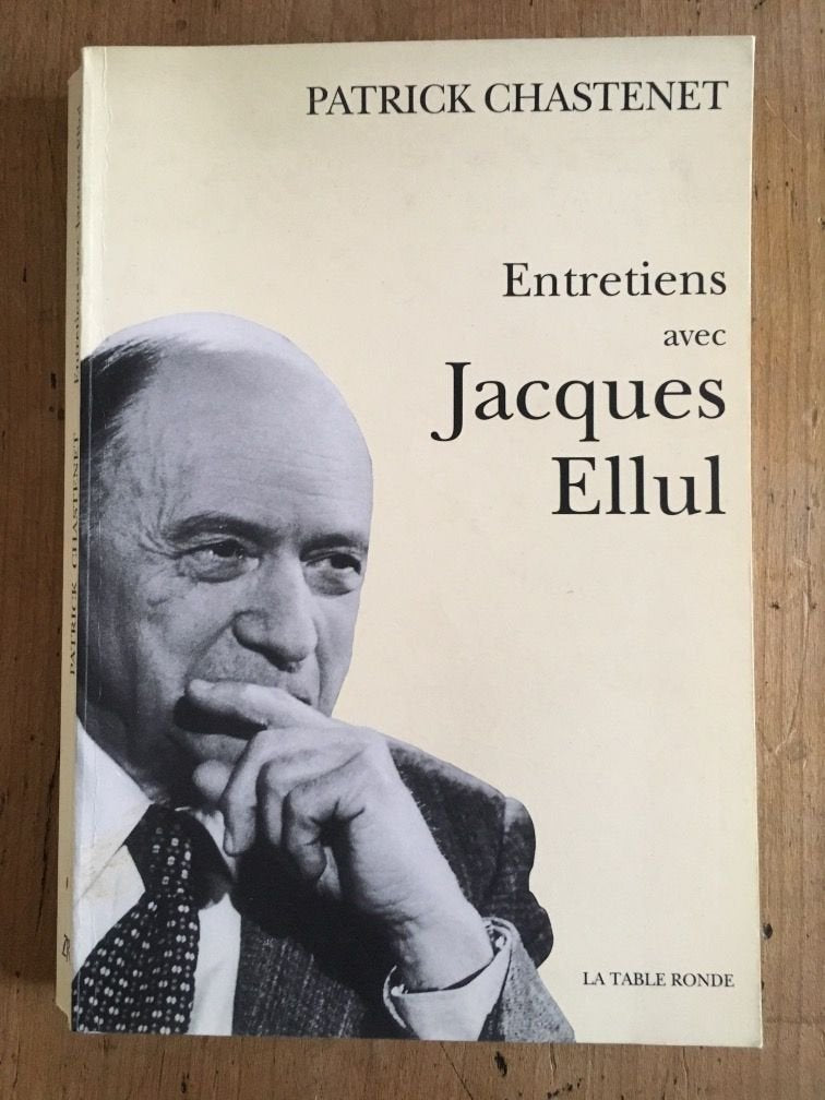 Entretiens avec Jacques Ellul 9782710306375