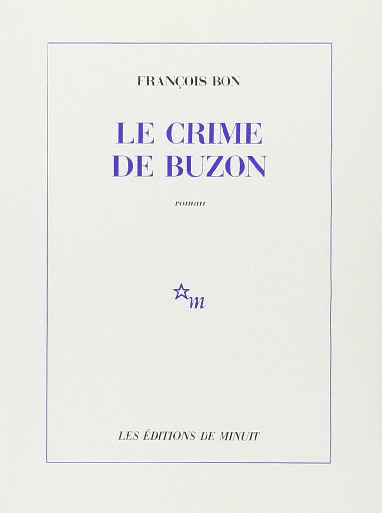 Le Crime de Buzon 9782707310941