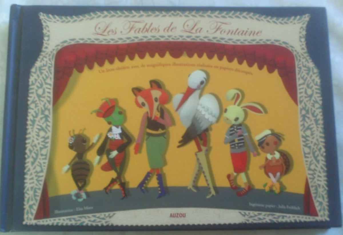 FABLES DE LA FONTAINE (papiers découpés en relief) 9782733818503