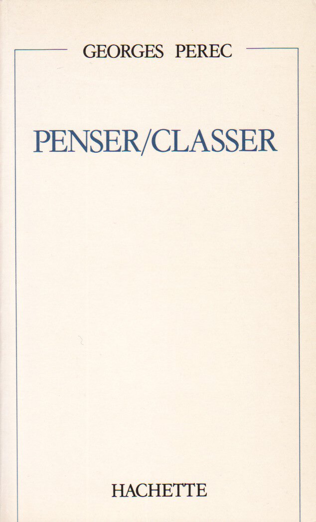 Penser, classer 9782010198847