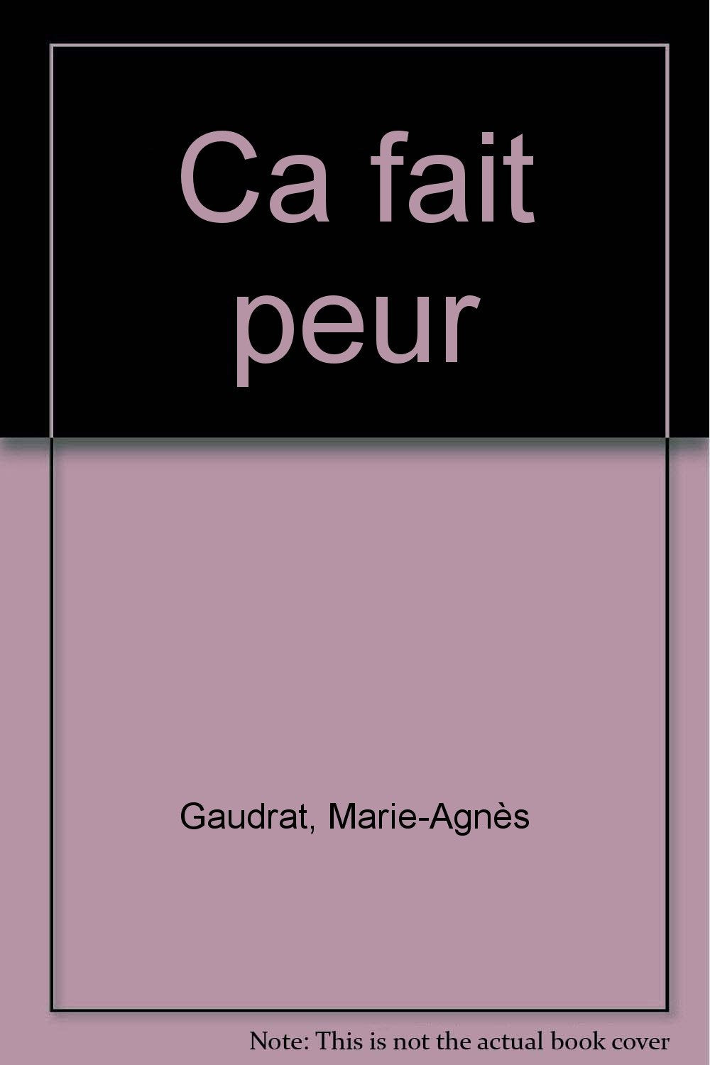 Ca fait peur 9782227730076