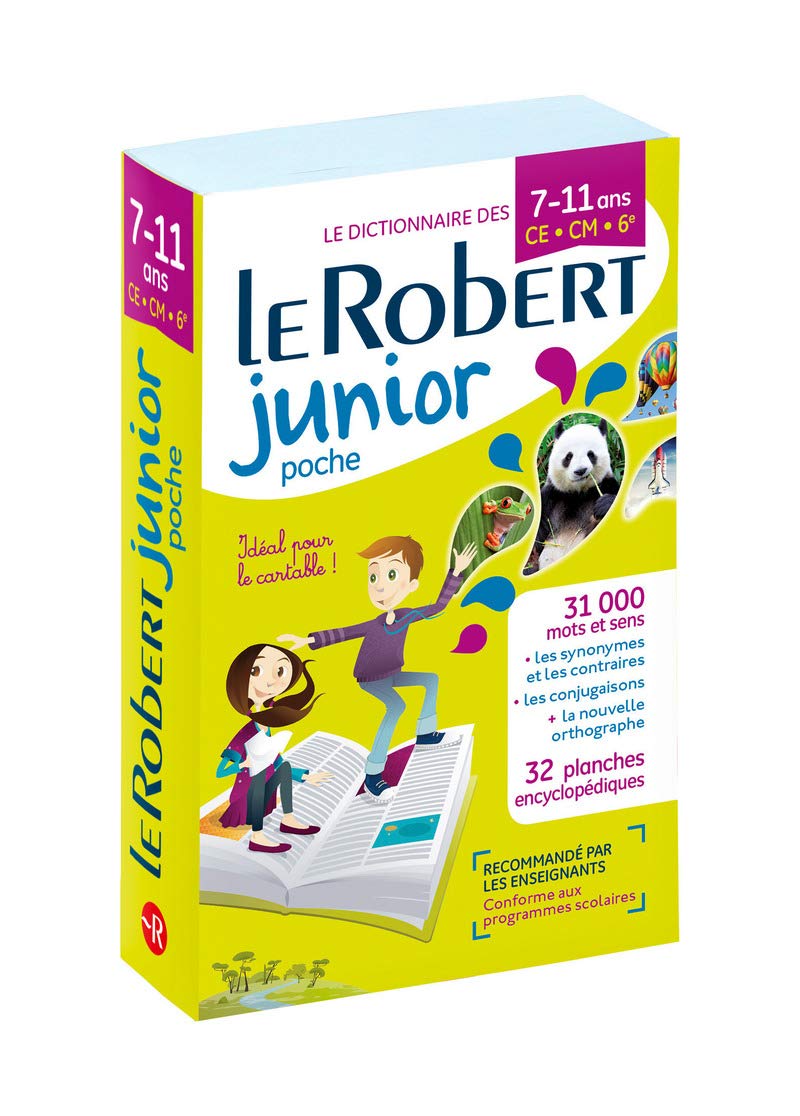 Dictionnaire Le Robert Junior Poche - 7/11 ans - CE-CM-6e: Poche broché 9782321010708