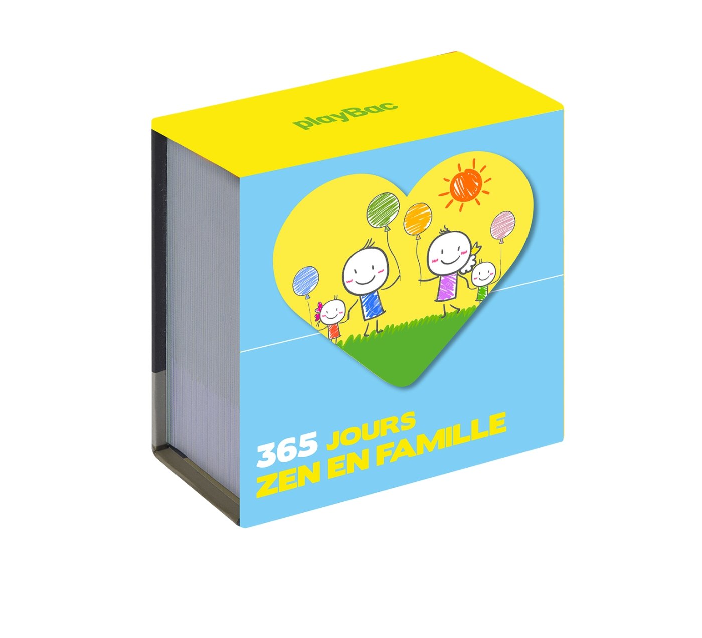 Mini calendrier - 365 jours zen en famille 9782809659115