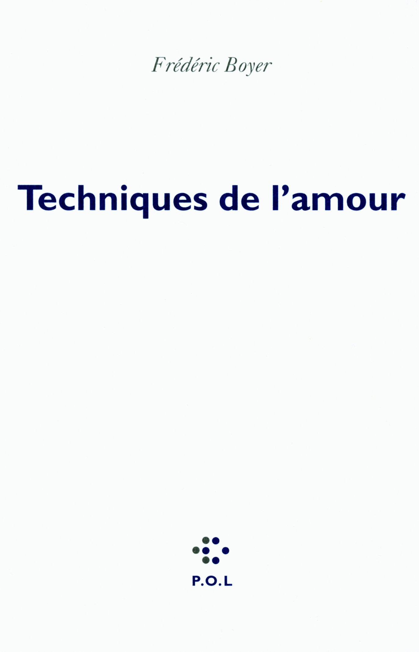 Techniques de l'amour 9782846824545