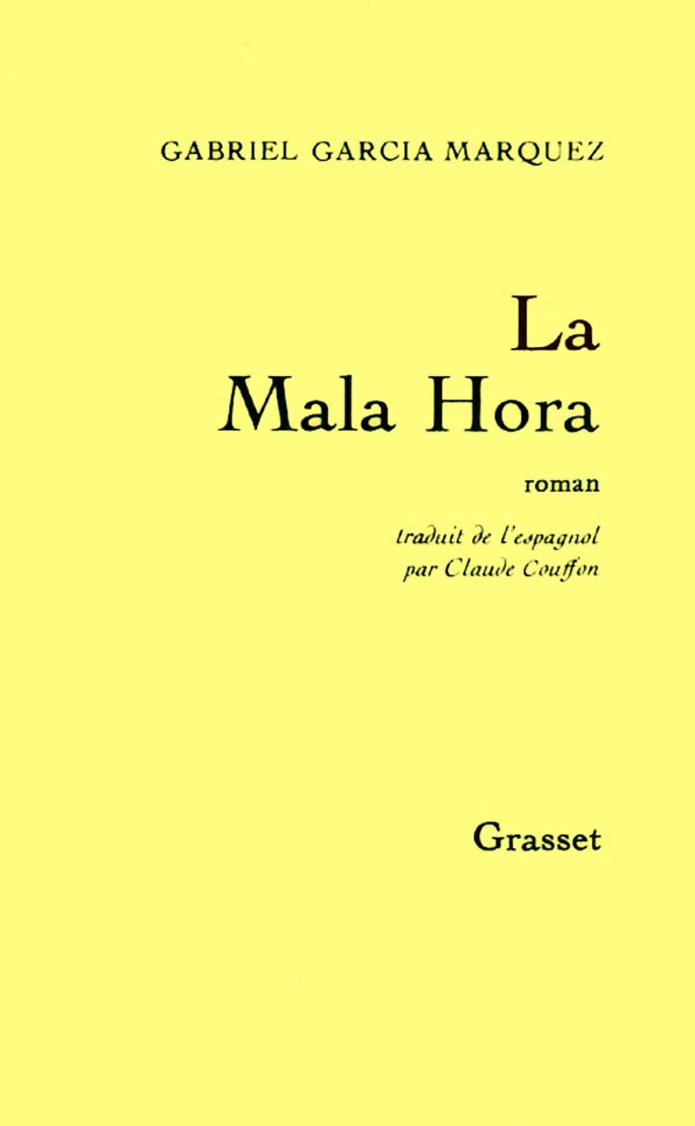 La mala hora 9782246313212