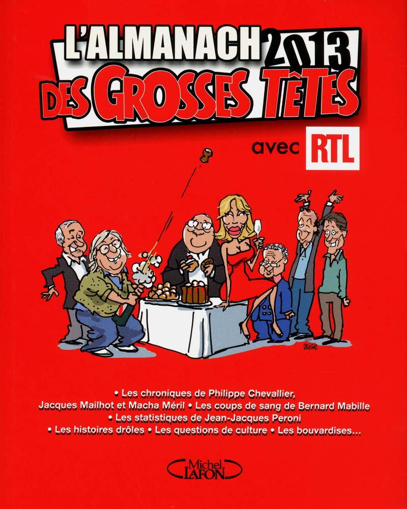 L'almanach des GrossesTêtes 2013 9782749917115