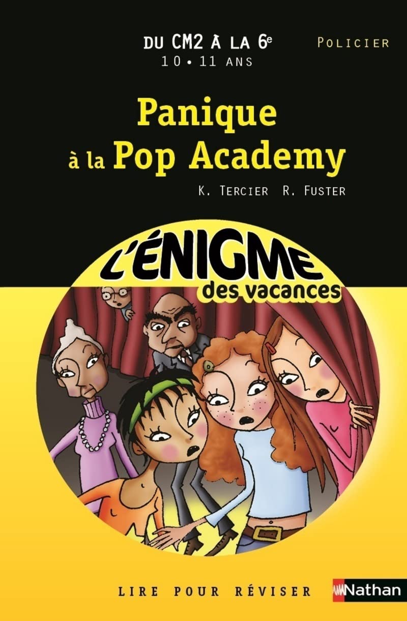 Cahier de vacances - Enigmes vacances Panique à la pop academy 9782091868646