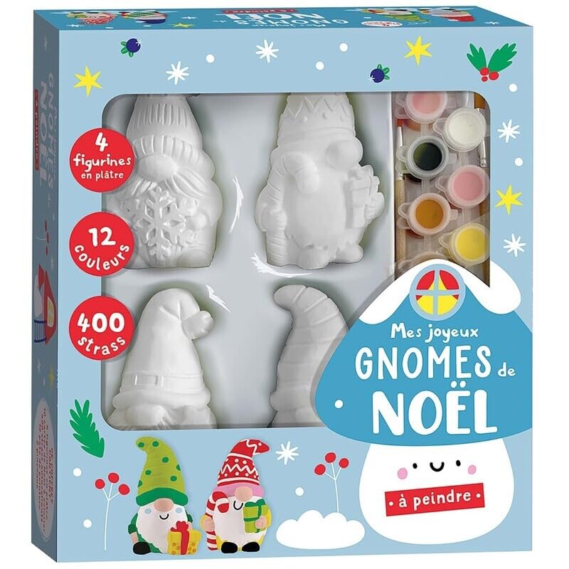 Mes joyeux gnomes à peindre 9782384535859