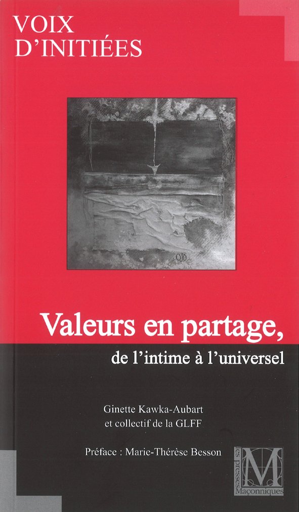 Valeurs en partage, de l'intime à l'universel 9782917075883