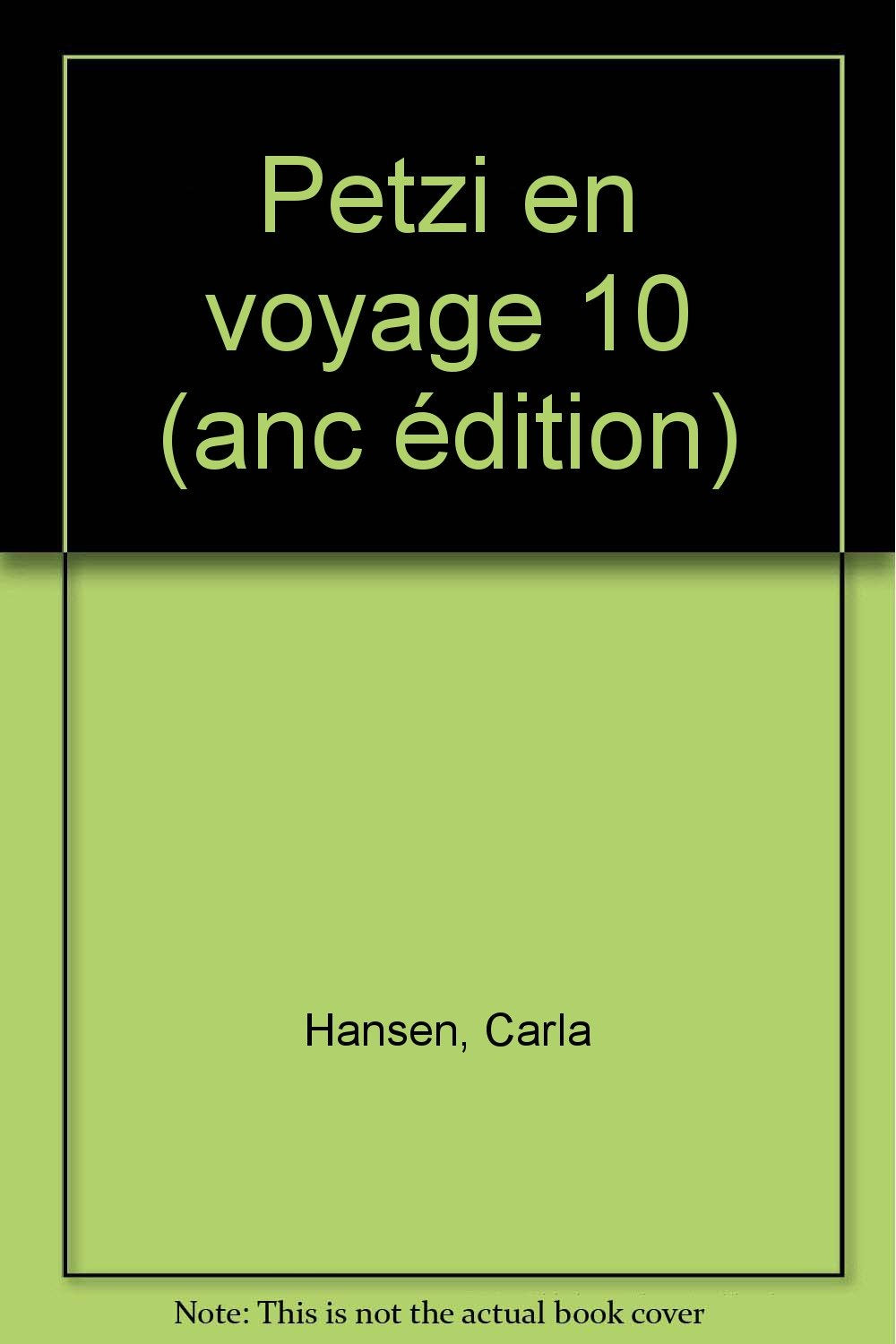 Petzi, tome 10 : Petzi en voyage 9782203325104