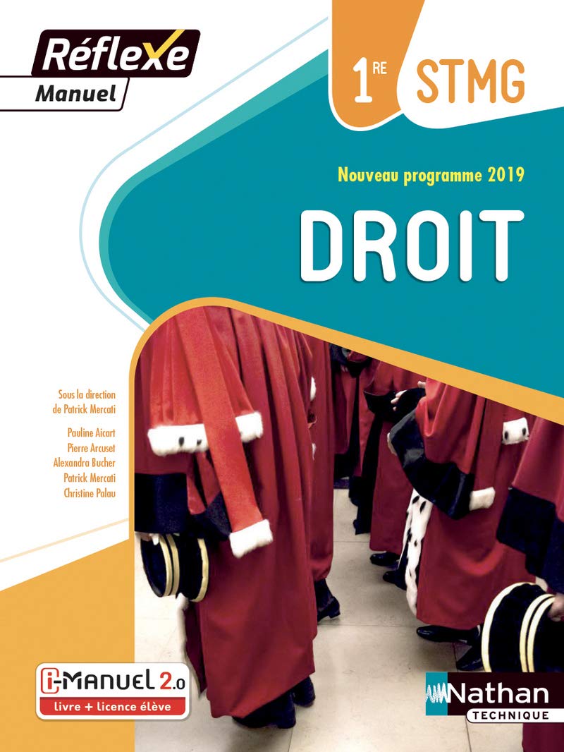Droit - 1re STMG (Manuel) 9782091654256