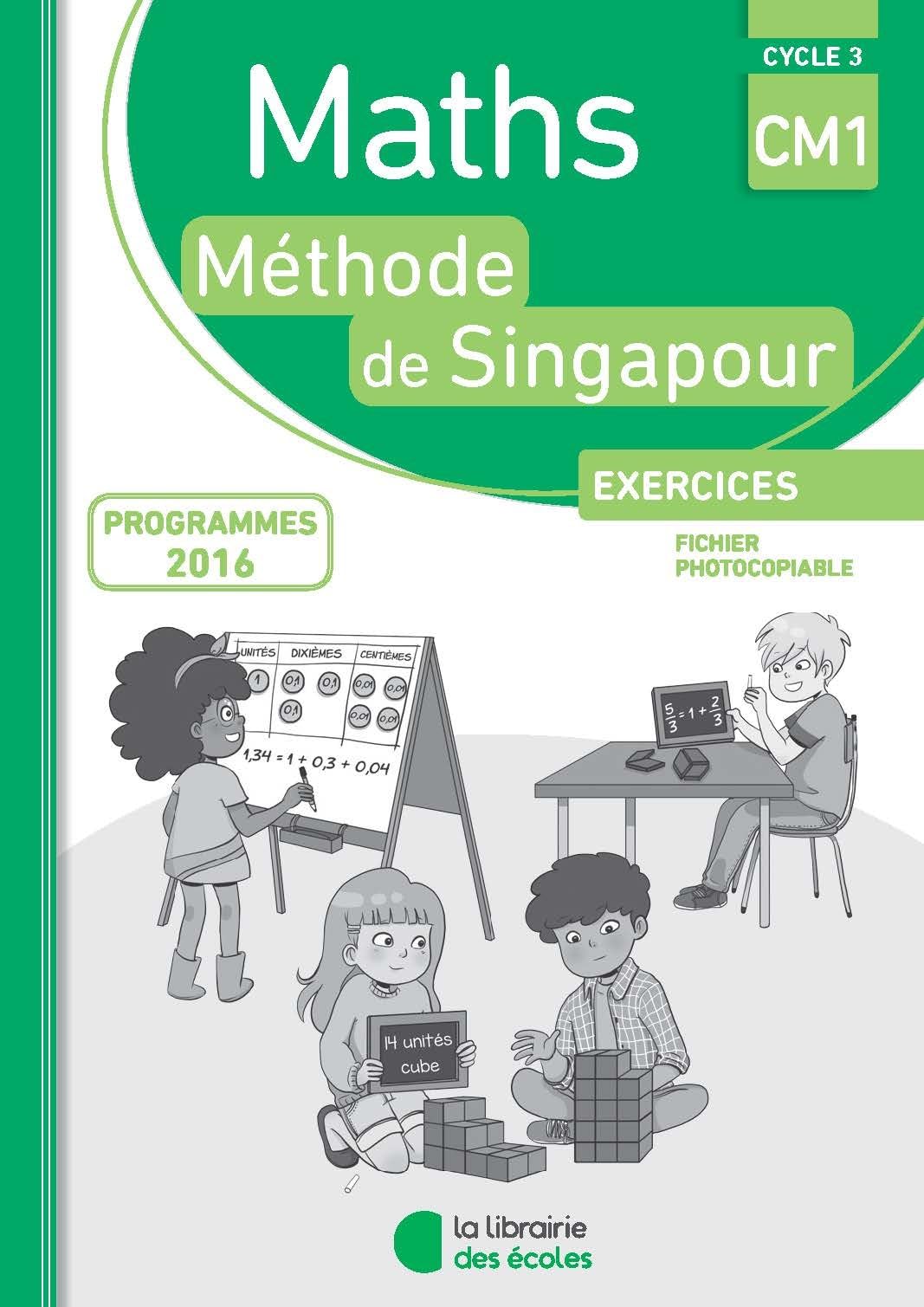 Méthode de Singapour CM1 (2018) – Fichier photocopiable 9782369401933