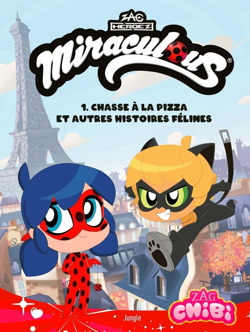 Chibi Miraculous - Tome 1 Chasse à la pizza et autres histoires félines (1) 9782822248129