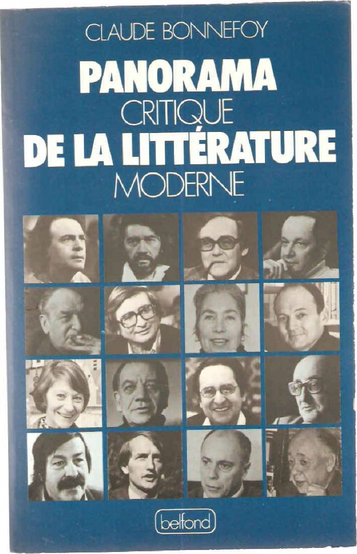 Panorama critique de la littérature moderne 9782714413550