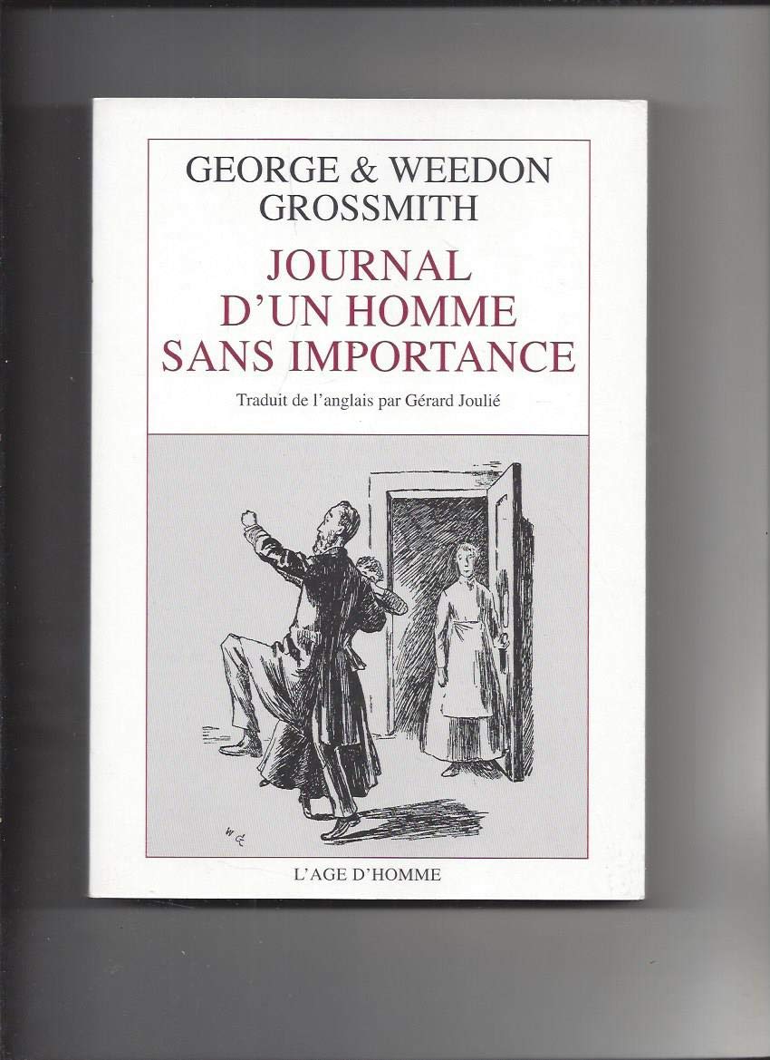 Journal d' un homme sans importance 9782825103807