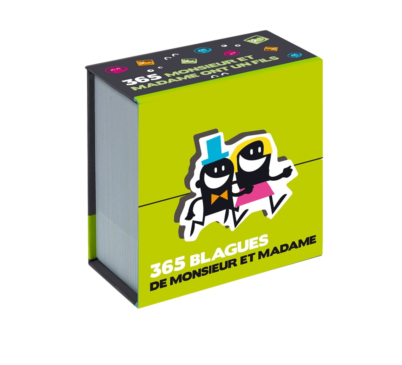 Mini calendrier - 365 blagues de Monsieur et Madame 9782809649635