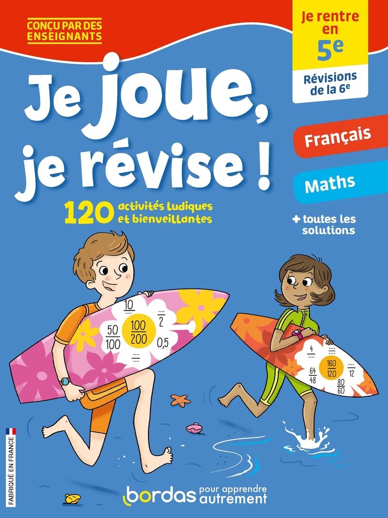 Je joue, je révise - Je rentre en 5e - Cahier de vacances 9782047400265