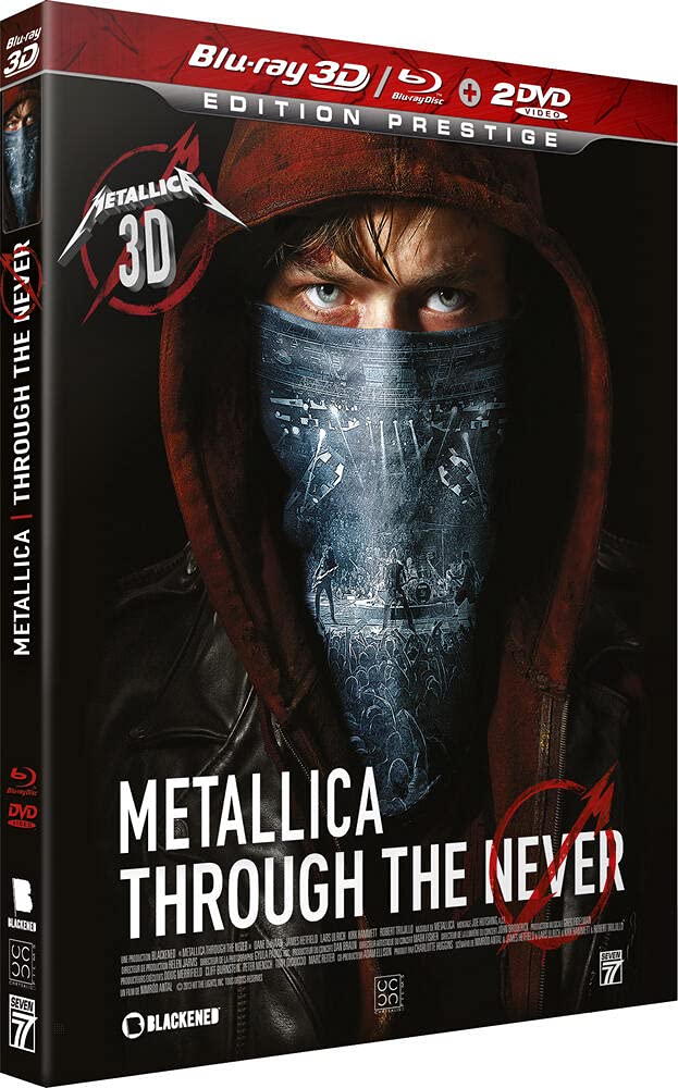 Metallica : Through the Never [Édition Prestige Combo Blu-ray 3D + Blu-ray + DVD] 3512391792947