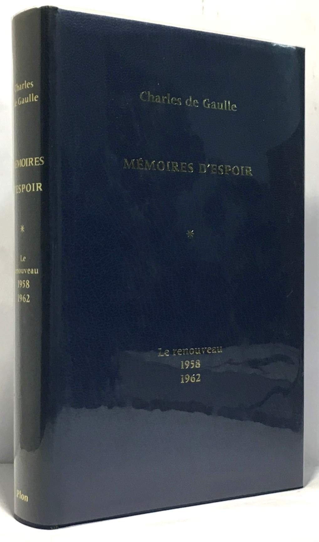 Memoires d'espoir t. 1le renouveau 1958-1962 9781135672423