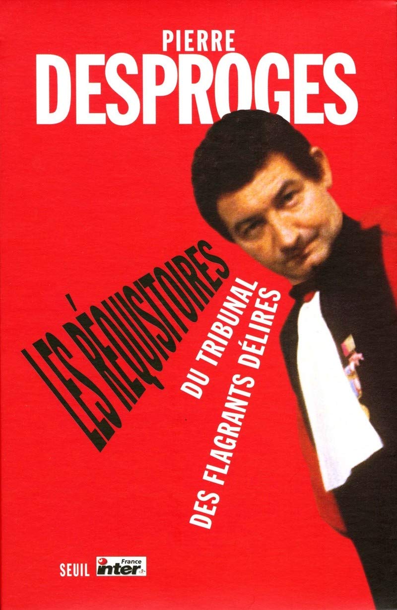 Coffret 2 volumes Pierre Desproges : Les réquisitoires du Tribunal des flagrants délires 9782020638661