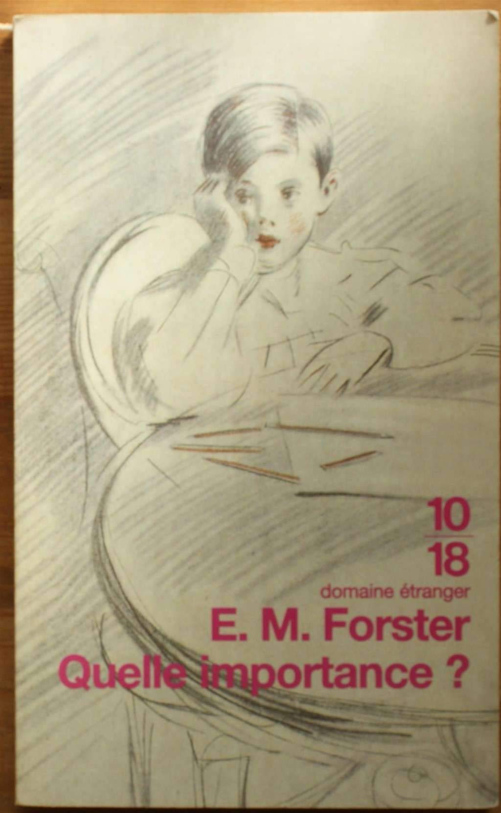 Quelle importance ? 9782264024213