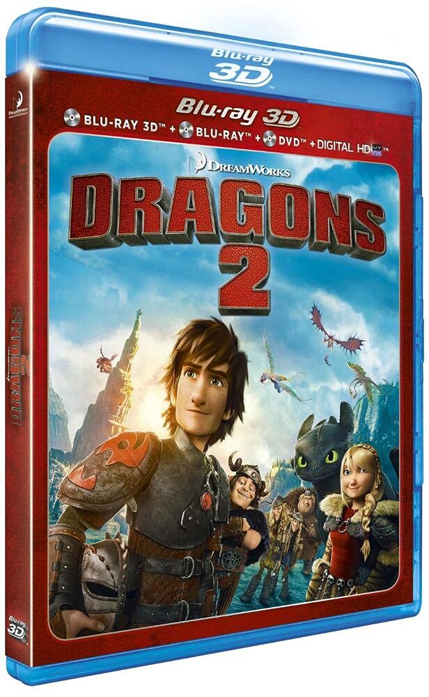 Dragons 2 [Combo 3D + Blu-Ray + DVD + Copie Digitale] 3344428058753
