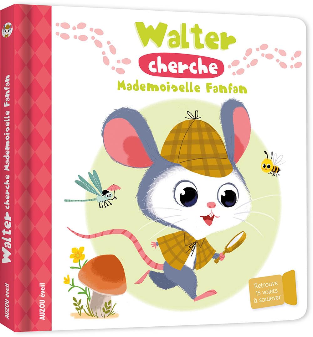 Walter cherche mademoiselle fanfan (coll. livre a flap) 9782733848180