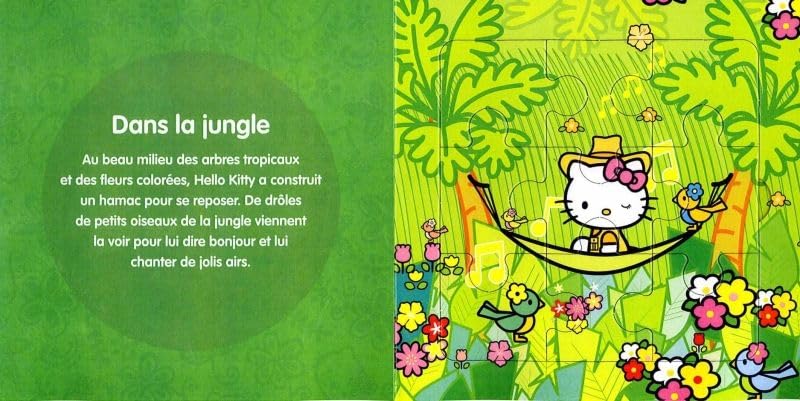 Mon petit livre puzzle Hello Kitty 9782012268128