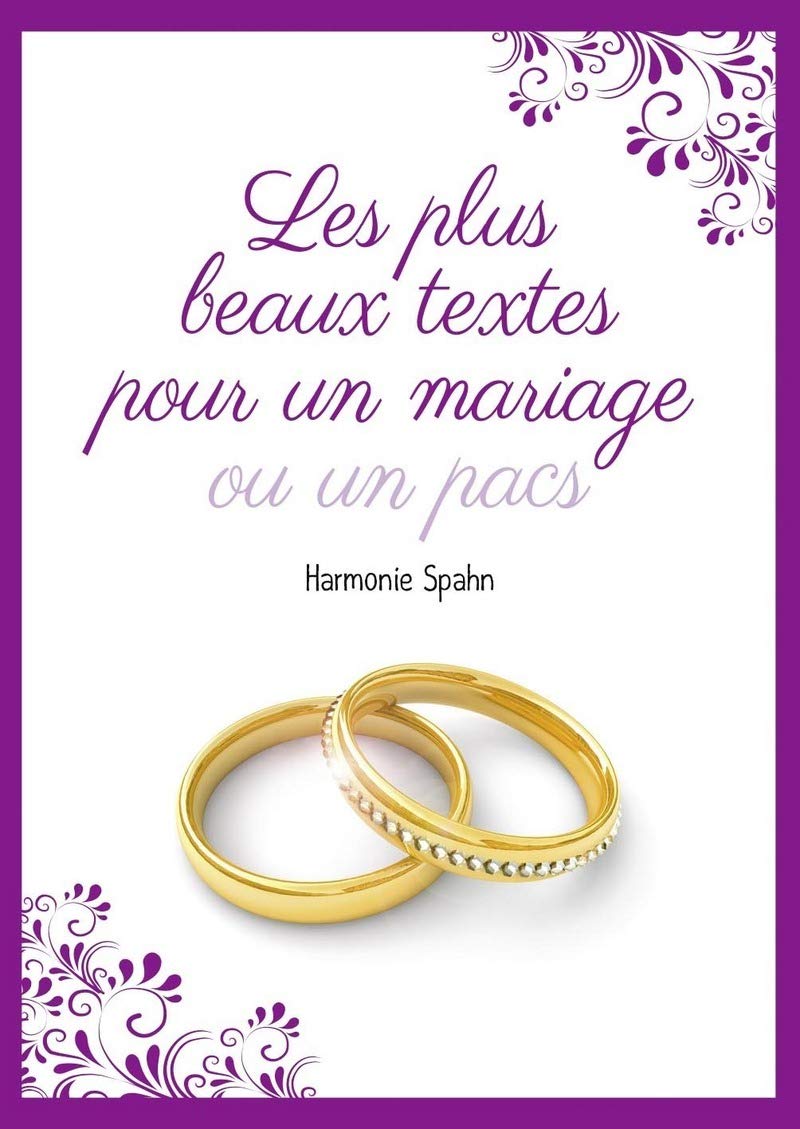 Petit livre de - Les plus beaux textes pour un mariage 9782754058377