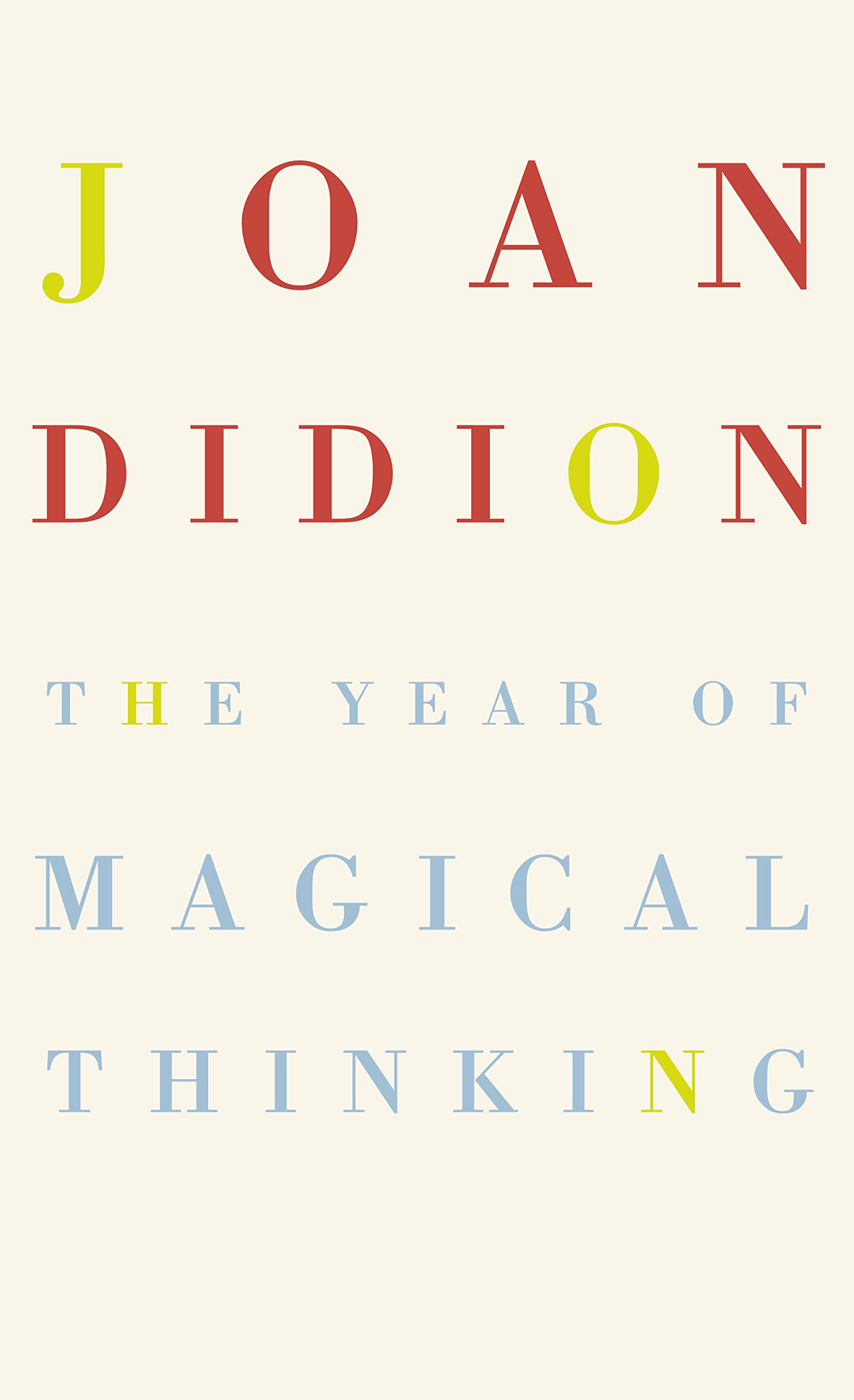 The Year of Magical Thinking 9780007216840